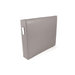 We R Memory Keepers - Classic Leather - 6 x 6 - Two Ring Albums - Charcoal Grey