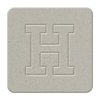We R Memory Keepers - Raw Goods Collection - Chipboard Letter Squares - Uppercase Alphabet - Letter H, CLEARANCE