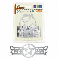 We R Memory Keepers - MVP Collection - Self Adhesive Foil Lace - All Star, CLEARANCE