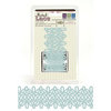 We R Memory Keepers - Madame Royale Collection - Self Adhesive Flocked Lace - Swirl, CLEARANCE