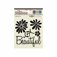 We R Memory Keepers - Madame Royale Collection - Clear Acrylic Stamps - Beautiful