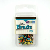 We R Memory Keepers - Teen Angst Collection - Glitter Brads, CLEARANCE