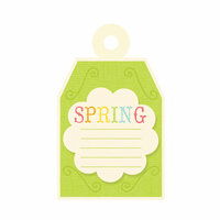 We R Memory Keepers - Hippity Hoppity Collection - Easter - Embossed Tags - Spring, BRAND NEW