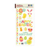 We R Memory Keepers - Hippity Hoppity Collection - Easter - Embossed Cardstock Stickers, BRAND NEW