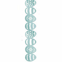 We R Memory Keepers - Hippity Hoppity Collection - Easter - Self Adhesive Glitter Lace - Eggcellent, CLEARANCE