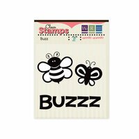 We R Memory Keepers - Hippity Hoppity Collection - Easter - Clear Acrylic Stamps - Buzzz, BRAND NEW