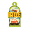 We R Memory Keepers - Out and About Collection - Embossed Tags - My Ride, CLEARANCE