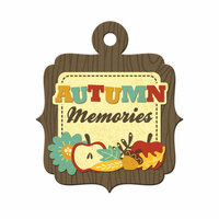 We R Memory Keepers - Maple Grove Collection - Embossed Tags - Autumn