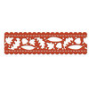 We R Memory Keepers - Maple Grove Collection - Self Adhesive Flocked Lace - Autumn Leaves, CLEARANCE