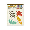 We R Memory Keepers - Maple Grove Collection - Clear Acrylic Stamps - Leaves