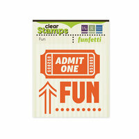 We R Memory Keepers - Funfetti Collection - Clear Acrylic Stamps - Fun