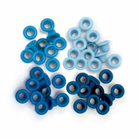 We R Memory Keepers - Eyelets - Standard - Blue