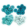 We R Memory Keepers - Eyelets - Wide - Aqua