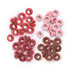 We R Memory Keepers - Eyelets - Standard - Glitter - Red