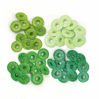 We R Memory Keepers - Eyelets - Wide - Glitter - Green