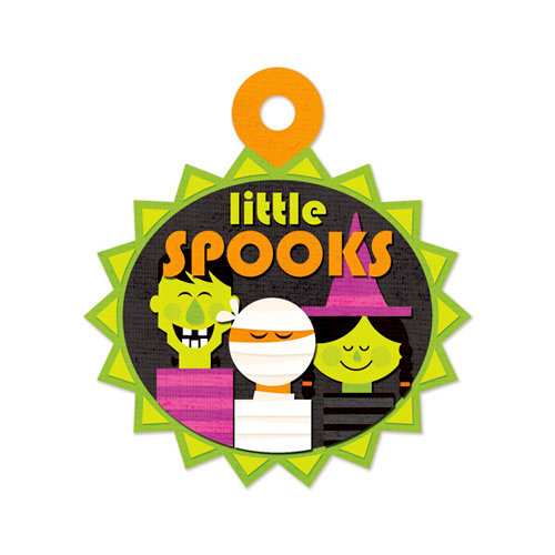 We R Memory Keepers - Embossed Tags - Little Spooks