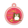 We R Memory Keepers - Be My Valentine Collection - Embossed Tags - Owl Always Love You, CLEARANCE