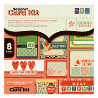 We R Memory Keepers - Family Keepsake Collection - Designer Card Kit