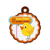 We R Memory Keepers - Peep Collection - Easter - Embossed Tags - Chick, BRAND NEW