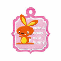 We R Memory Keepers - Peep Collection - Easter - Embossed Tags - Bunny