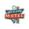 We R Memory Keepers - Travel Light Collection - Embossed Tags - Motel