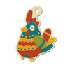 We R Memory Keepers - Fiesta Collection - Embossed Tags - Pollo