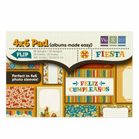 We R Memory Keepers - Fiesta Collection - 4 x 6 Albums Made Easy Pad