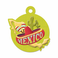 We R Memory Keepers - Destination Collection - Embossed Tags - Mexico