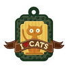 We R Memory Keepers - Friends Furever Collection - Embossed Tags - I Heart Cats