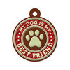 We R Memory Keepers - Friends Furever Collection - Embossed Tags - My Dog is My Best Friend