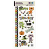 We R Memory Keepers - Spookville Collection - Halloween - Embossed Cardstock Stickers