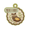 We R Memory Keepers - Autumn Splendor Collection - Embossed Tags - You're a Hoot