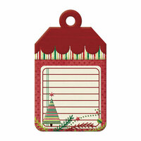 We R Memory Keepers - Peppermint Twist Collection - Christmas - Embossed Tags - Dear Santa