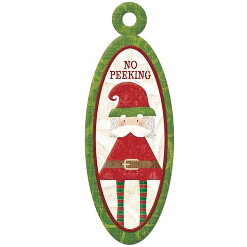 We R Memory Keepers - Peppermint Twist Collection - Christmas - Embossed Tags - No Peeking