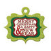 We R Memory Keepers - Peppermint Twist Collection - Christmas - Embossed Tags - Merry Christmas