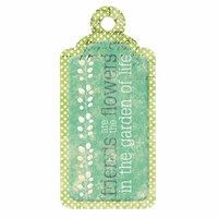 We R Memory Keepers - Good Day Sunshine Collection - Embossed Tags - Friends