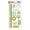 We R Memory Keepers - Good Day Sunshine Collection - Embossed Cardstock Stickers