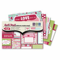 We R Memory Keepers - Love Struck Collection - 4 x 6 Albums Made Easy Pad