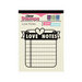 We R Memory Keepers - Love Struck Collection - Clear Acrylic Stamps - Love Notes
