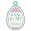 We R Memory Keepers - Cotton Tail Collection - Embossed Tags - Egg Hunt