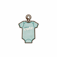 We R Memory Keepers - Baby Mine Collection - Embossed Tags - Cute Boy