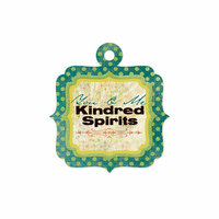 We R Memory Keepers - Anthologie Collection - Embossed Tags - Kindred Spirits