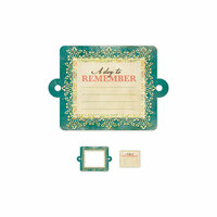 We R Memory Keepers - Anthologie Collection - Embossed Tags - Mini Frames - A Day To Remember
