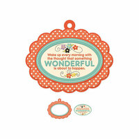 We R Memory Keepers - Love 2 Craft Collection - Embossed Tags - Mini Frames - Wonderful