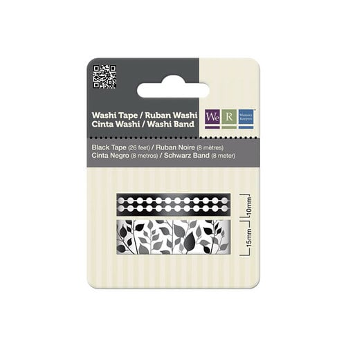 We R Memory Keepers - Washi Tape - Black and White