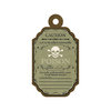 We R Memory Keepers - Black Widow Collection - Halloween - Embossed Tags - Poison
