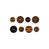 We R Memory Keepers - Black Widow Collection - Halloween - Fabric Buttons