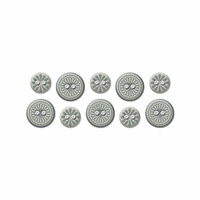 We R Memory Keepers - Winter Frost Collection - Fabric Buttons