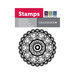 We R Memory Keepers - Crazy For You Collection - Clear Acrylic Stamps - Round Doily