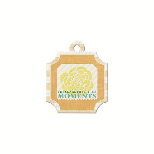 We R Memory Keepers - For the Record Collection - Embossed Tags - Moments